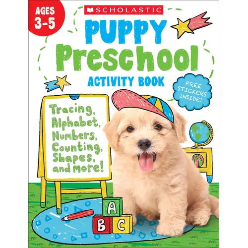 Puppy Preschool Activity Book - Paperback
