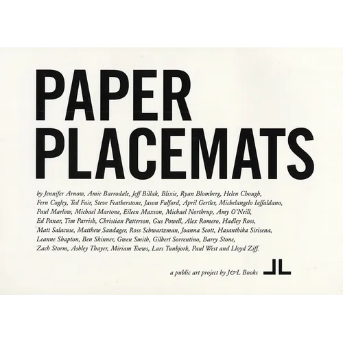 Paper Placemats - Paperback