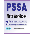 PSSA Math Workbook: 7th Grade Math Exercises, Activities, and Two Full-Length PSSA Math Practice Tests - Paperback