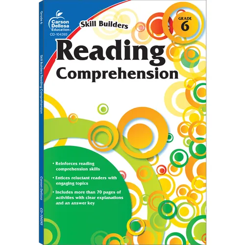 Reading Comprehension, Grade 6 - Paperback