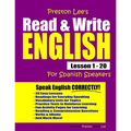 Preston Lee's Read & Write English Lesson 1 - 20 For Spanish Speakers - Paperback