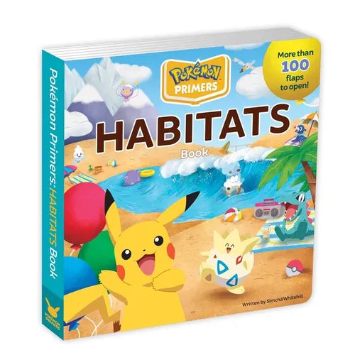 Pokémon Primers: Habitats Book - Board Book