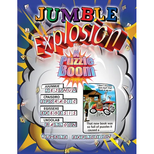 Jumble(r) Explosion: A Puzzle Boom - Paperback