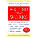 Writing That Works, 3rd Edition: How to Communicate Effectively in Business - Paperback