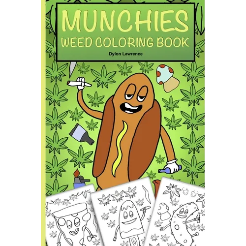 Munchies Weed Coloring Book - Paperback
