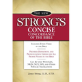 New Strong's Concise Concordance of the Bible - Paperback