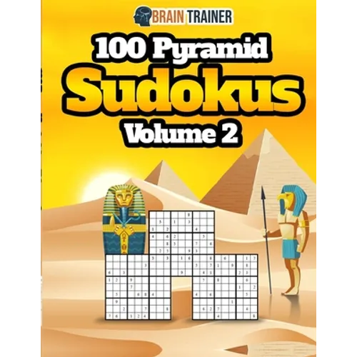 Brain Trainer - 100 Pyramid Sudokus Volume 2 - Paperback