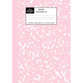 Marble Notebook A5: Pastel Pink Marble Wide Ruled Journal - Paperback