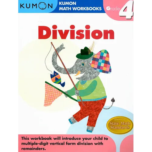 Kumon Grade 4 Division - Paperback