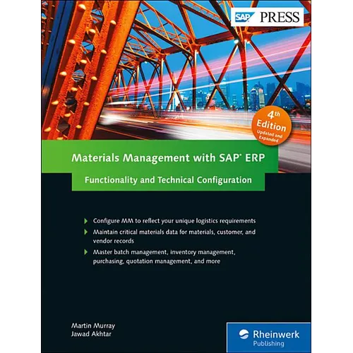 Materials Management with SAP Erp: Functionality and Technical Configuration - Hardcover